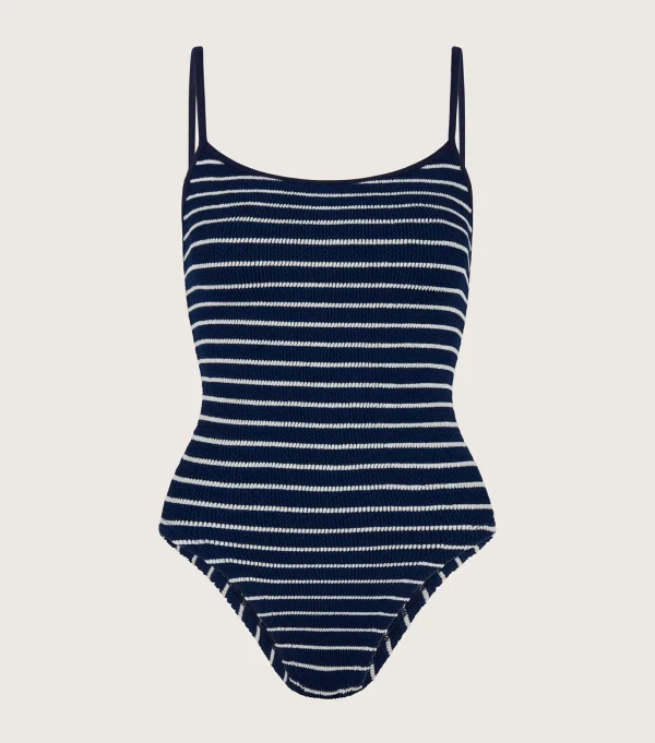 Hunza G Scoop Neck-Pamela Swim -