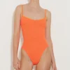 Hunza G Scoop Neck-Pamela Swim -