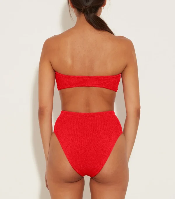 Hunza G Bikini Sets | High-Waisted-Ruby Bikini -