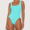 Hunza G Square Neck-Square Neck Swim -