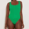 Hunza G Square Neck-Square Neck Swim -