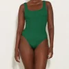 Hunza G Square Neck-Square Neck Swim -