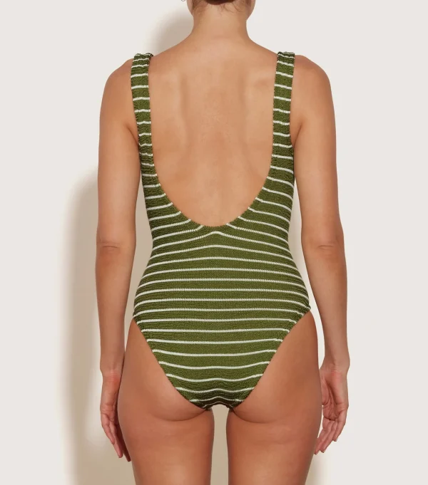 Hunza G Square Neck-Square Neck Swim -