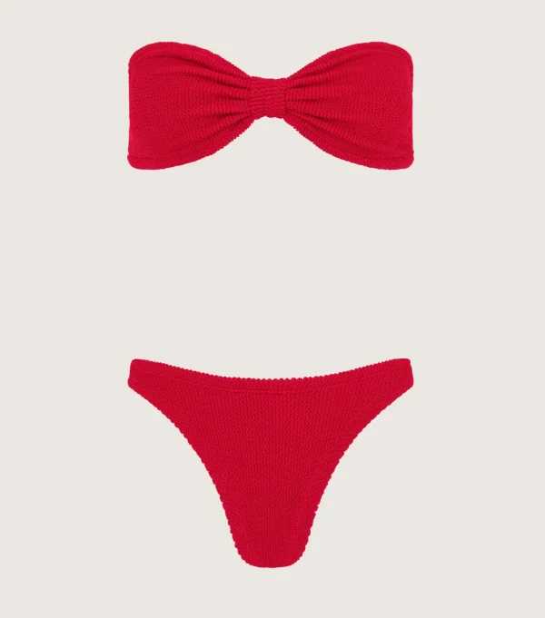 Hunza G Bikini Sets | Bandeau-Tina Bikini -