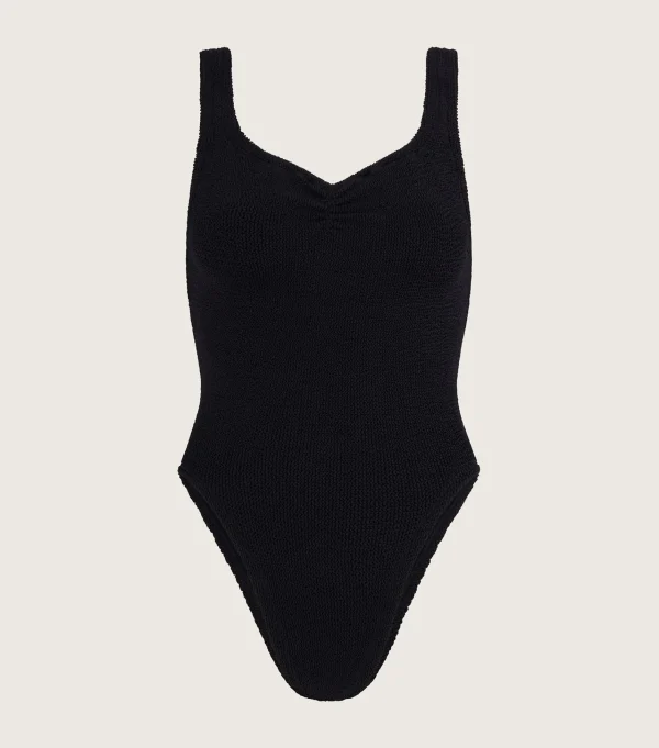 Hunza G Scoop Neck-Tonya Swim -