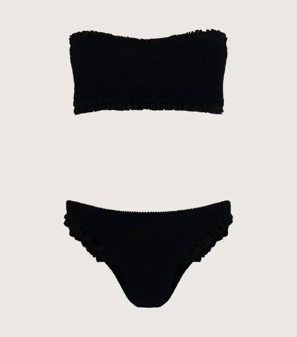 Hunza G Bikini Sets-Tracey Frill Bikini -