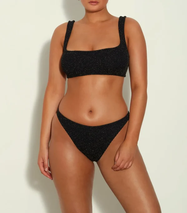 Hunza G Bikini Sets | Bralette-Xandra Lurex Bikini -